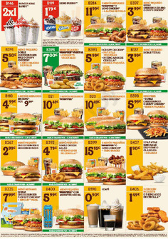 Burger King menu