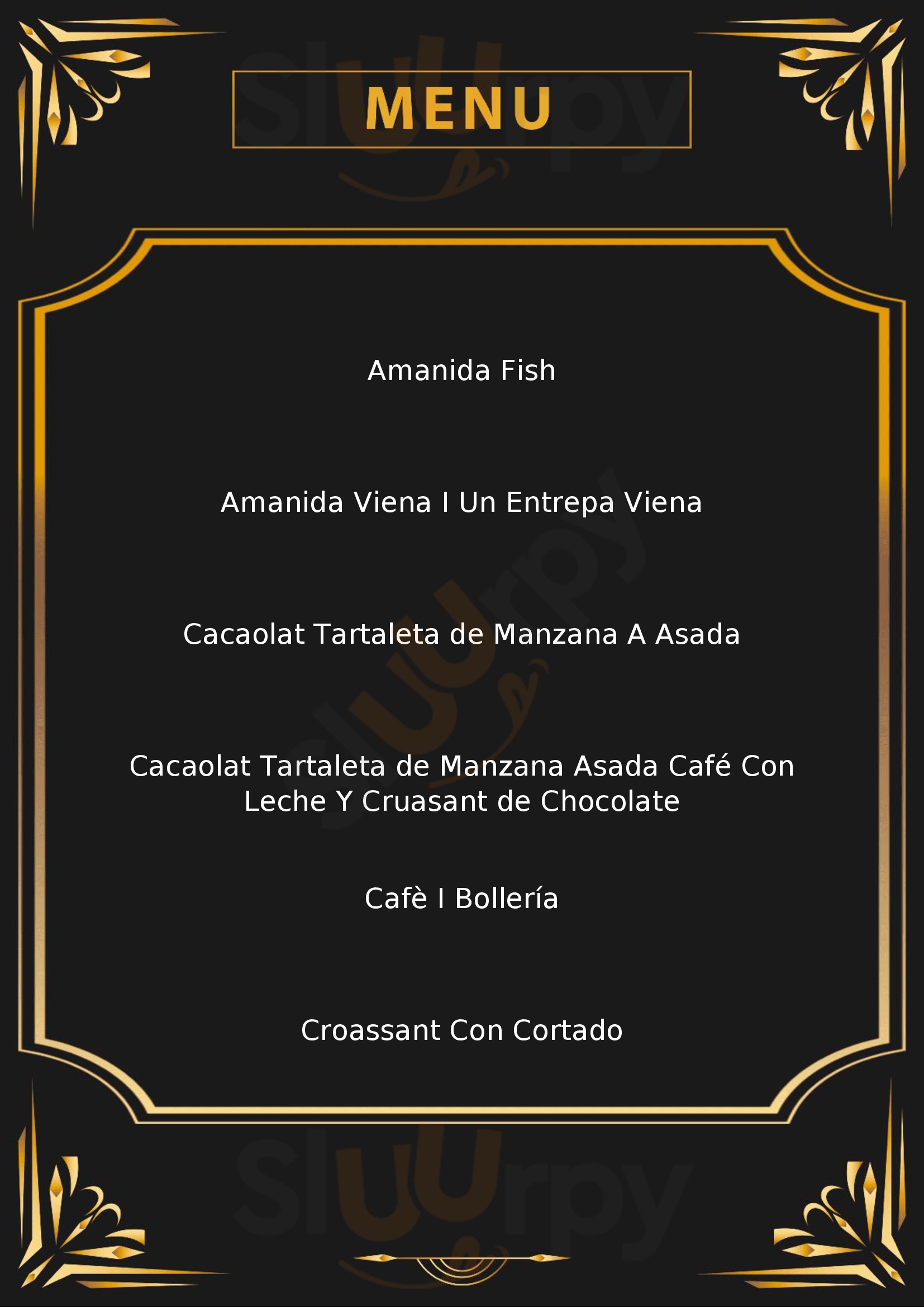 Viena Can Sola Sant Cugat del Vallès Menu - 1