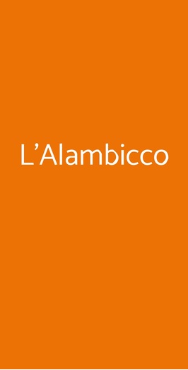 L'alambicco, Cermenate