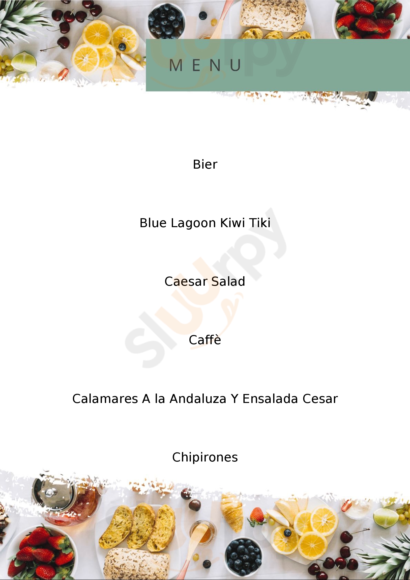 El Gato Loco Palma de Mallorca Menu - 1