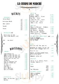 La Cuisine Du Marché menu