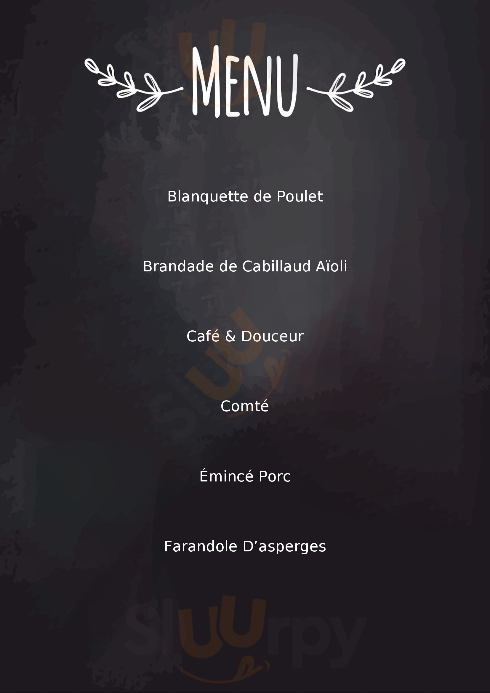 Restaurant M By Mo Bachir Toulouse Menu - 1