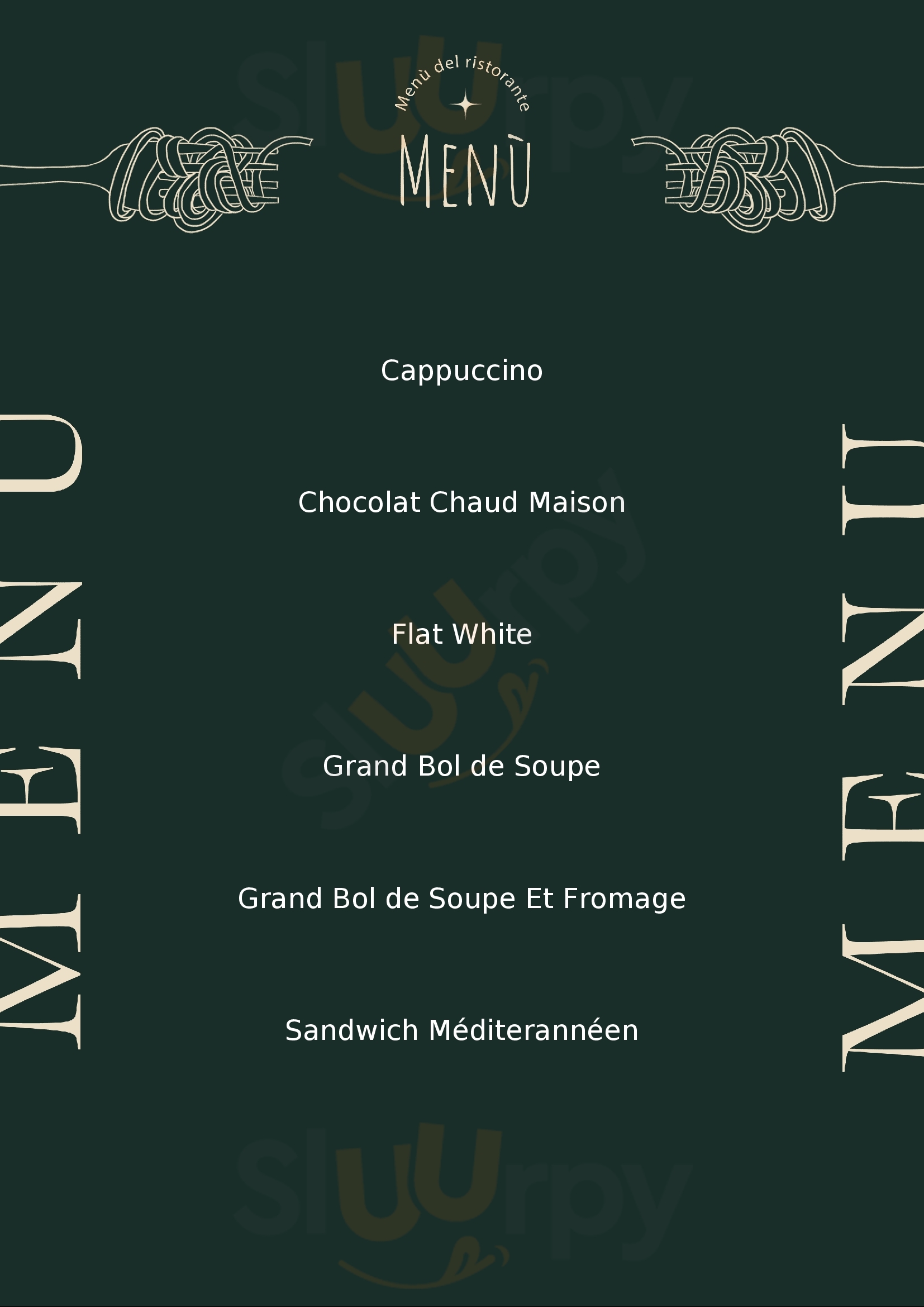 Infini Café Arles Menu - 1