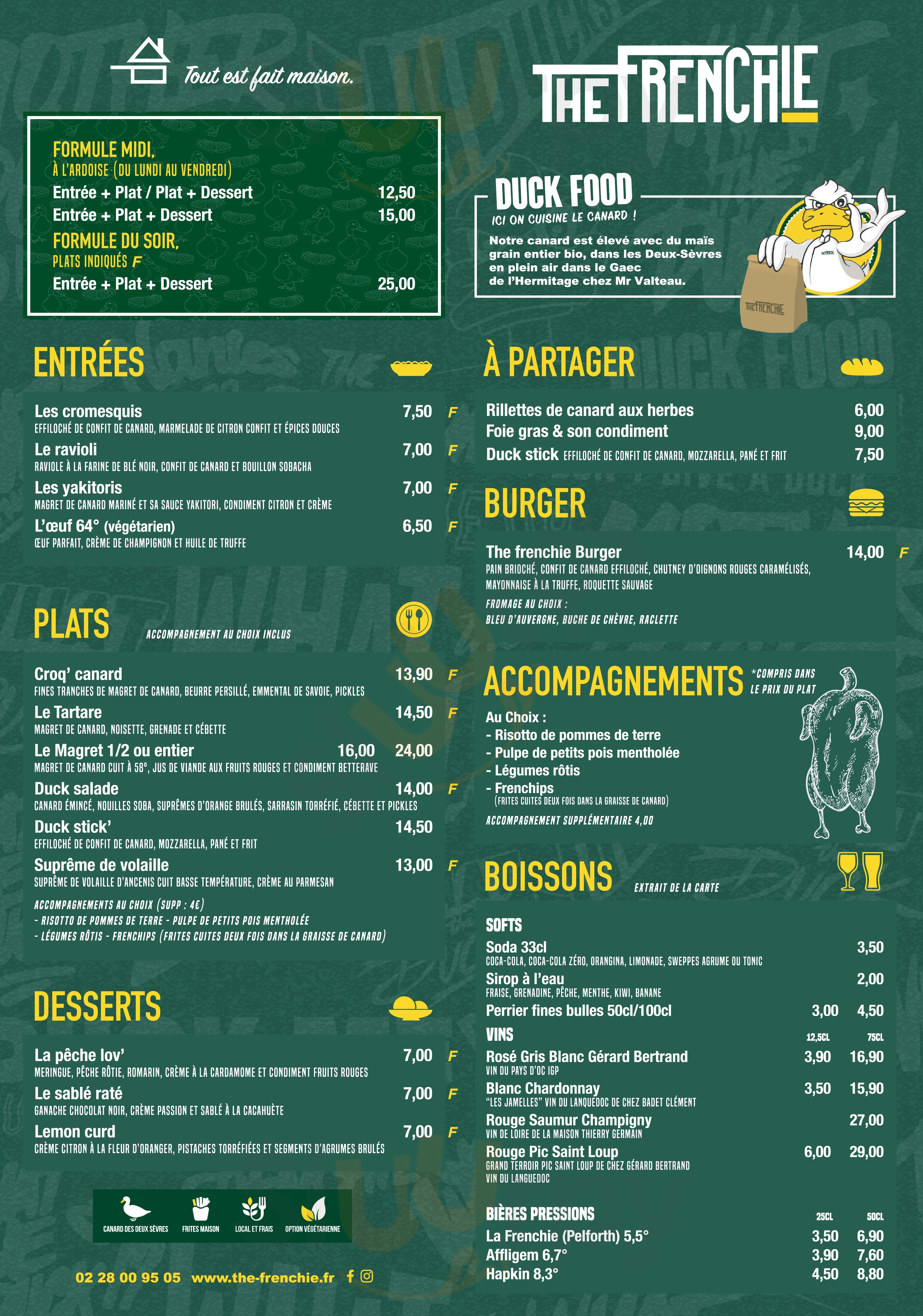 The Frenchie Nantes Menu - 1