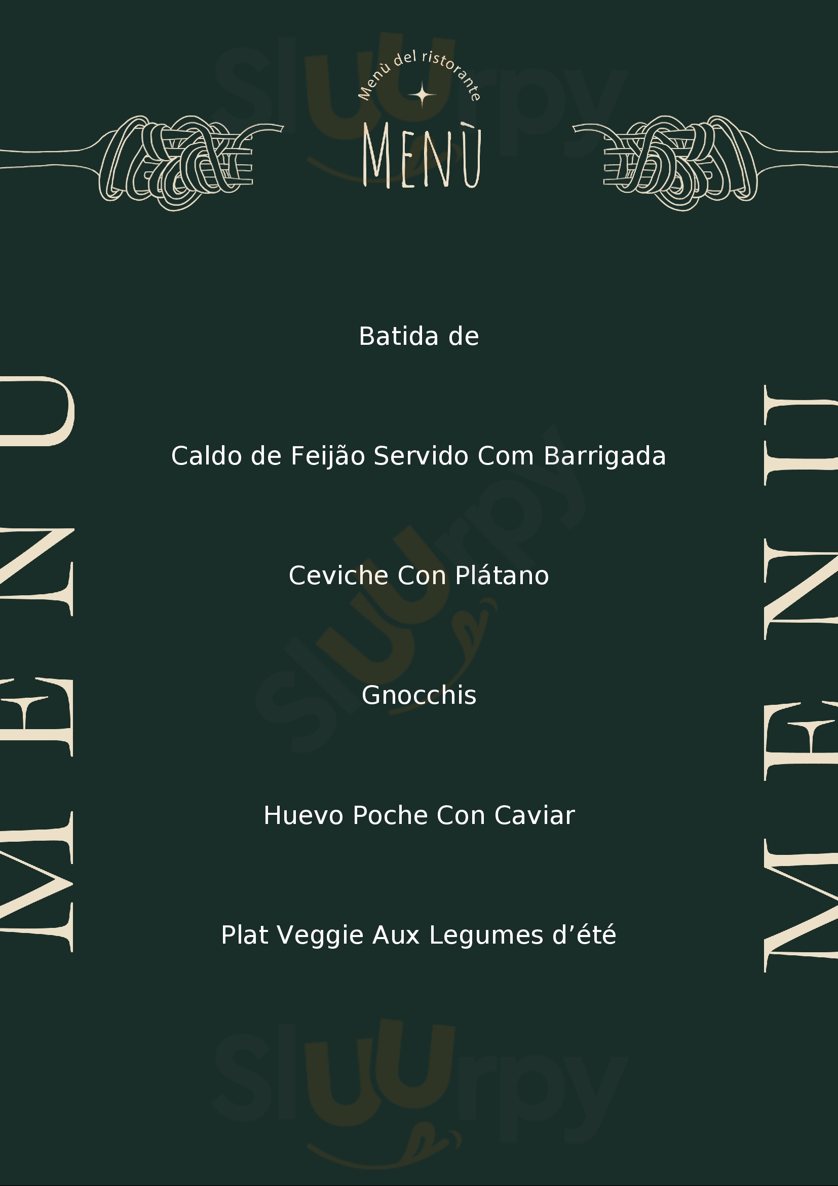 Odília Restaurant Lyon Menu - 1