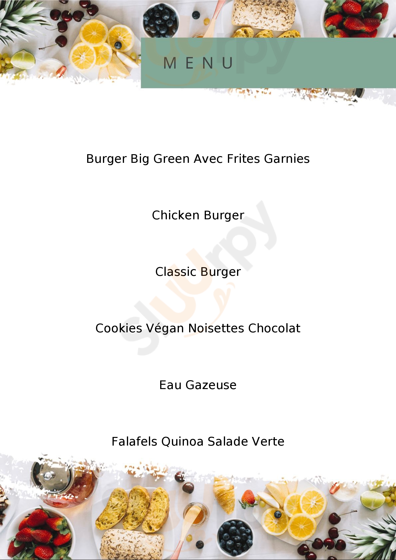 Greenpoint Burgers Annecy Menu - 1