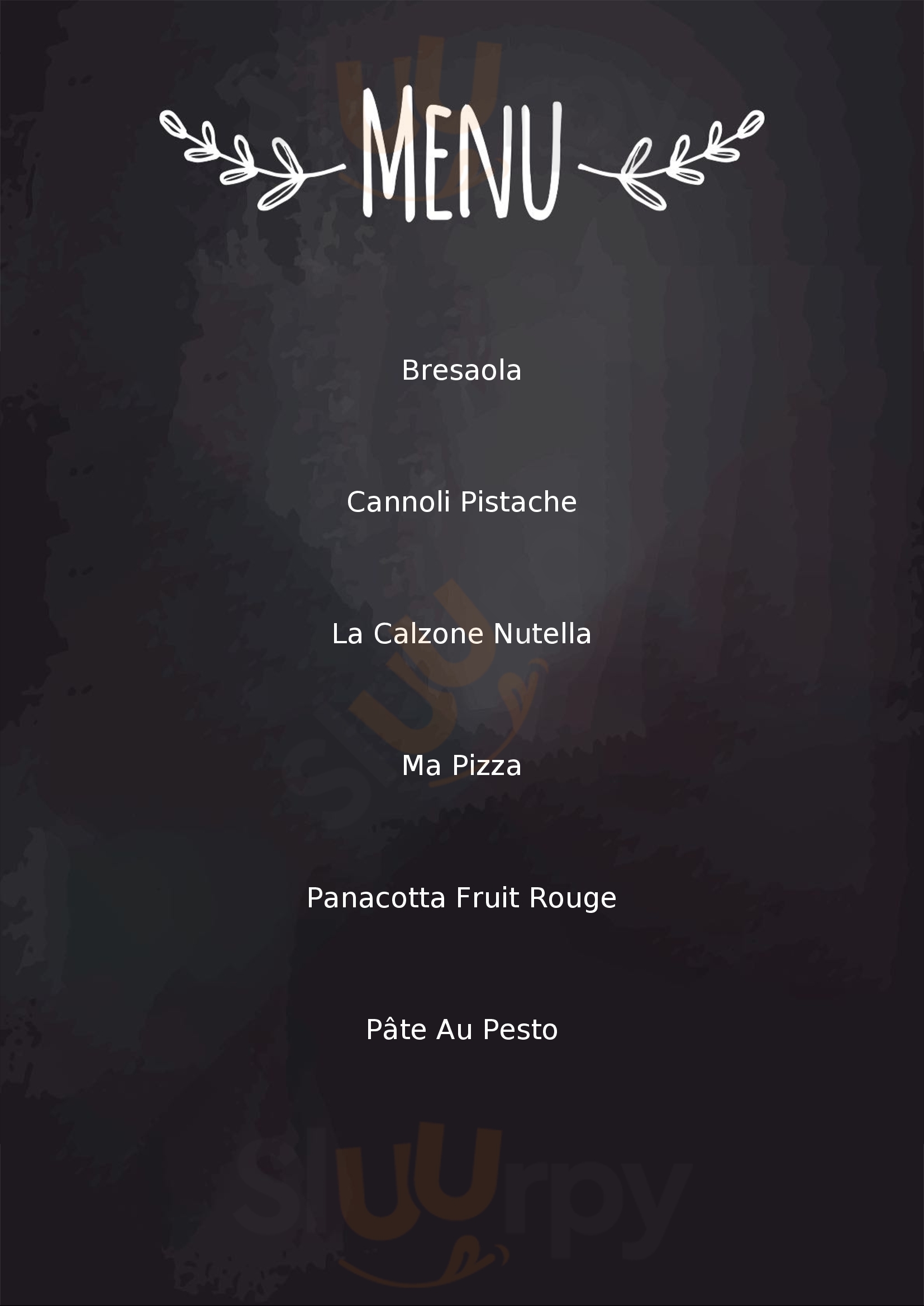 Roni Pizza And Cuisine Italienne Bordeaux Menu - 1