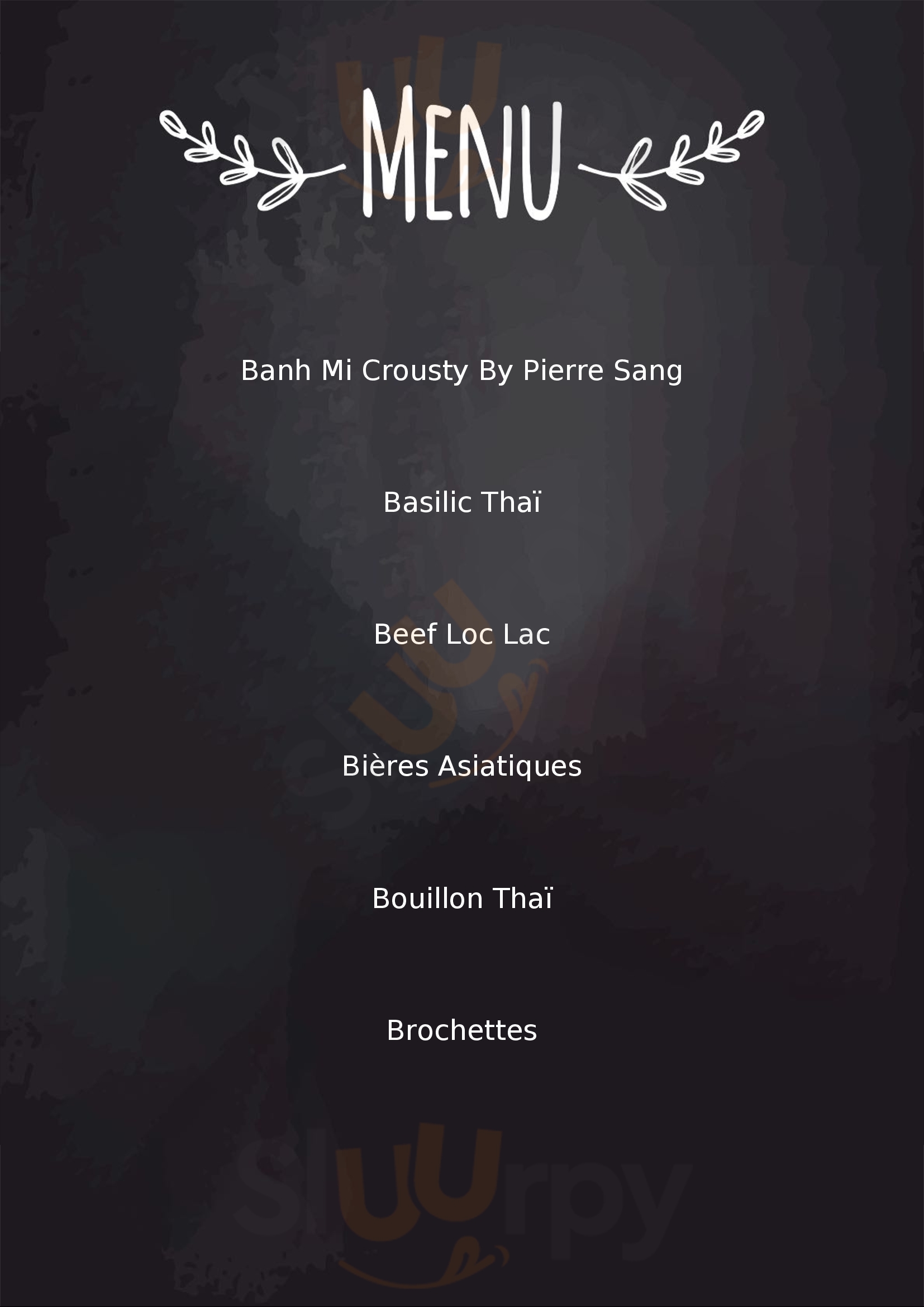 Pitaya Thai Street Food Toulon Menu - 1