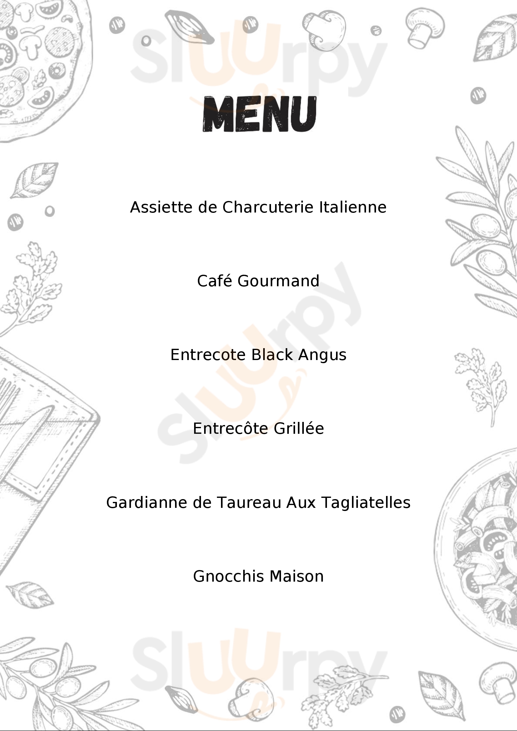 Le Remake Saintes-Maries de la Mer Menu - 1