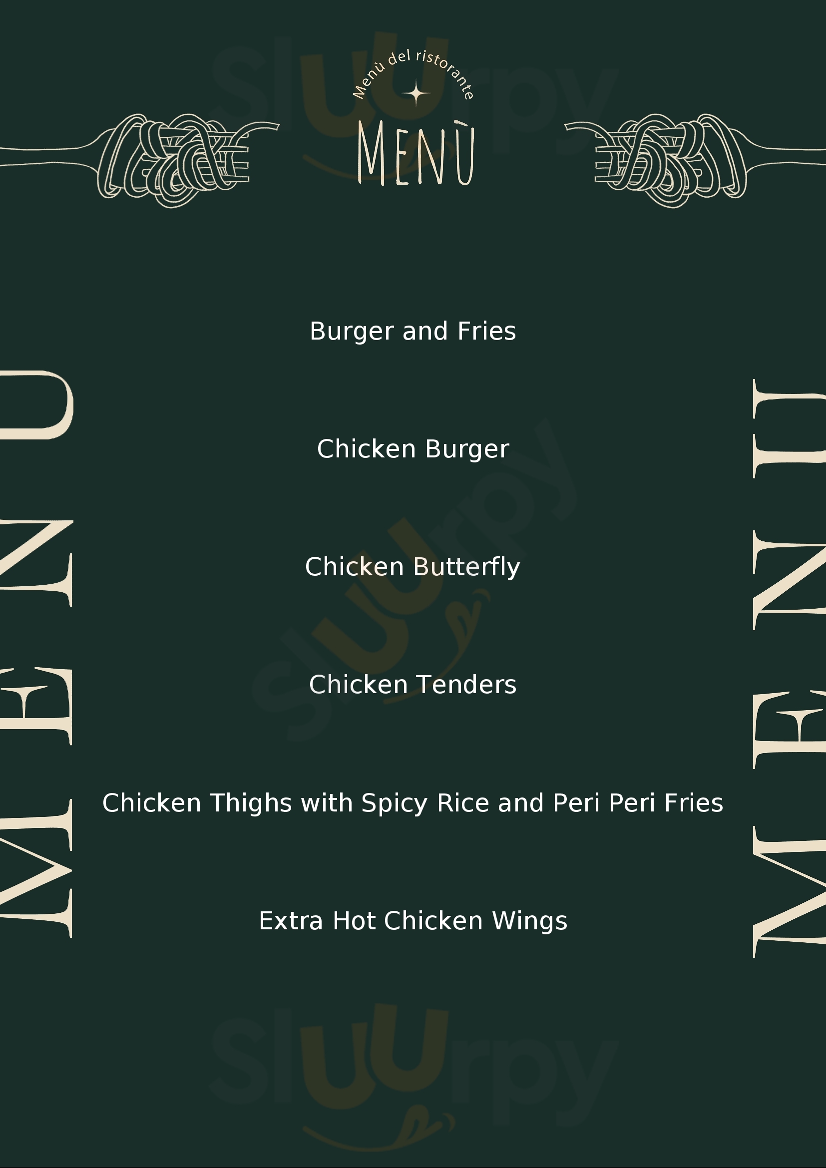 Nando's Manchester - White City Stretford Menu - 1