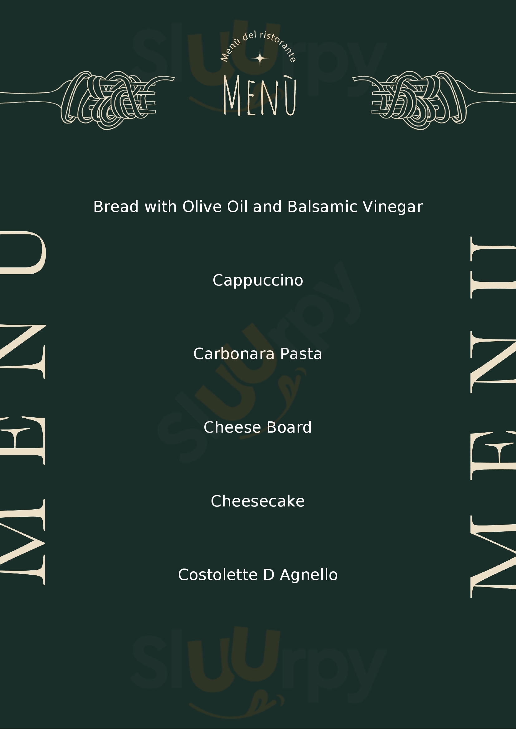 Ristorante Sapori Exmouth Menu - 1