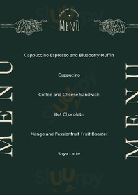 Caffe Nero menu