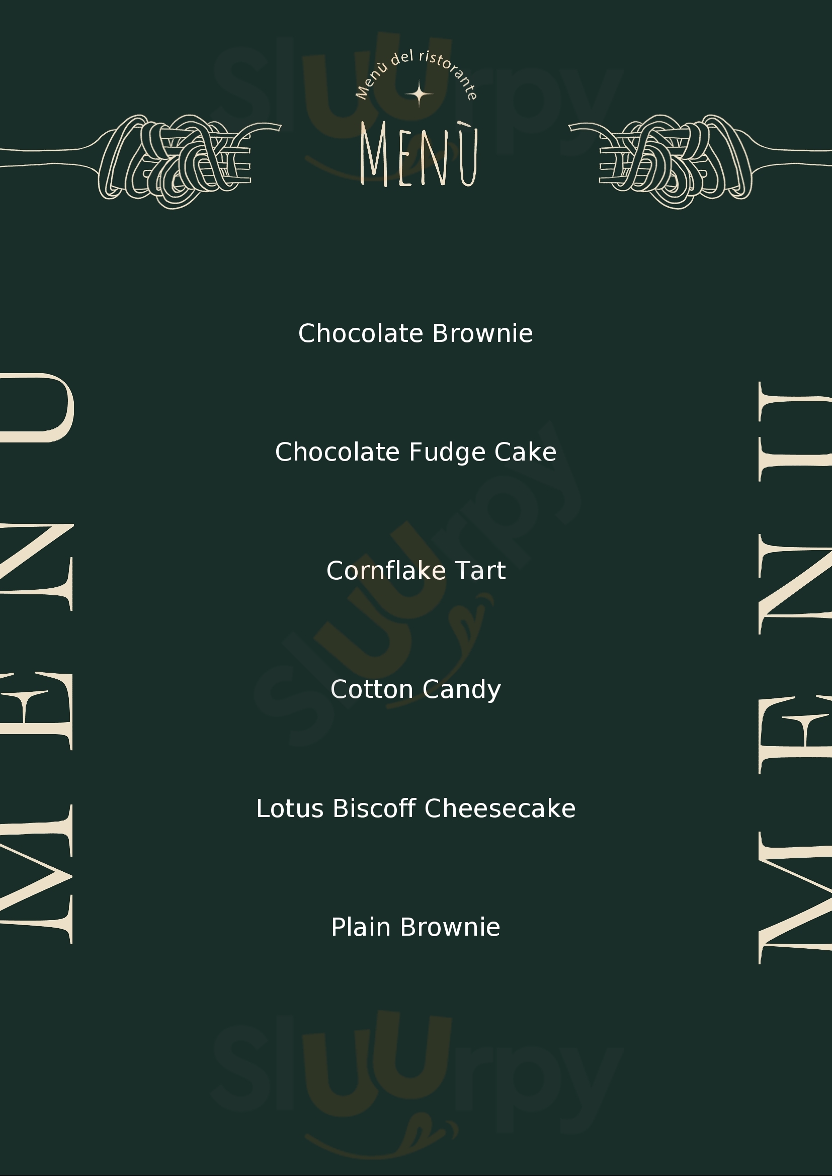 Boutique Desserts Long Eaton Menu - 1