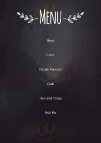The Oyster & Fish House menu