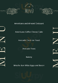 Kybelle Cafe & Bar menu