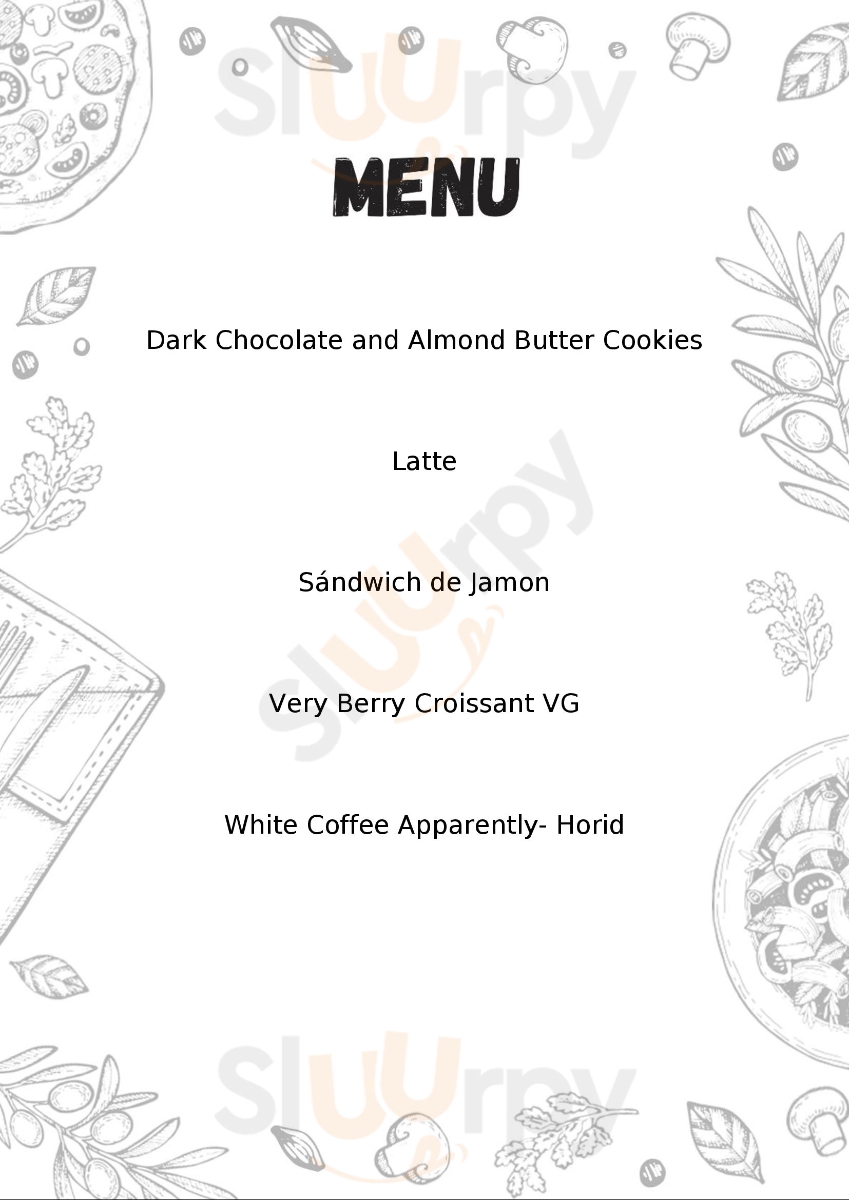 Menu Fuudies - Pret A Manger