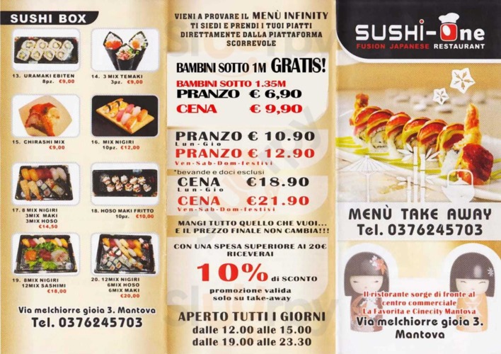 Sushi One, Limena