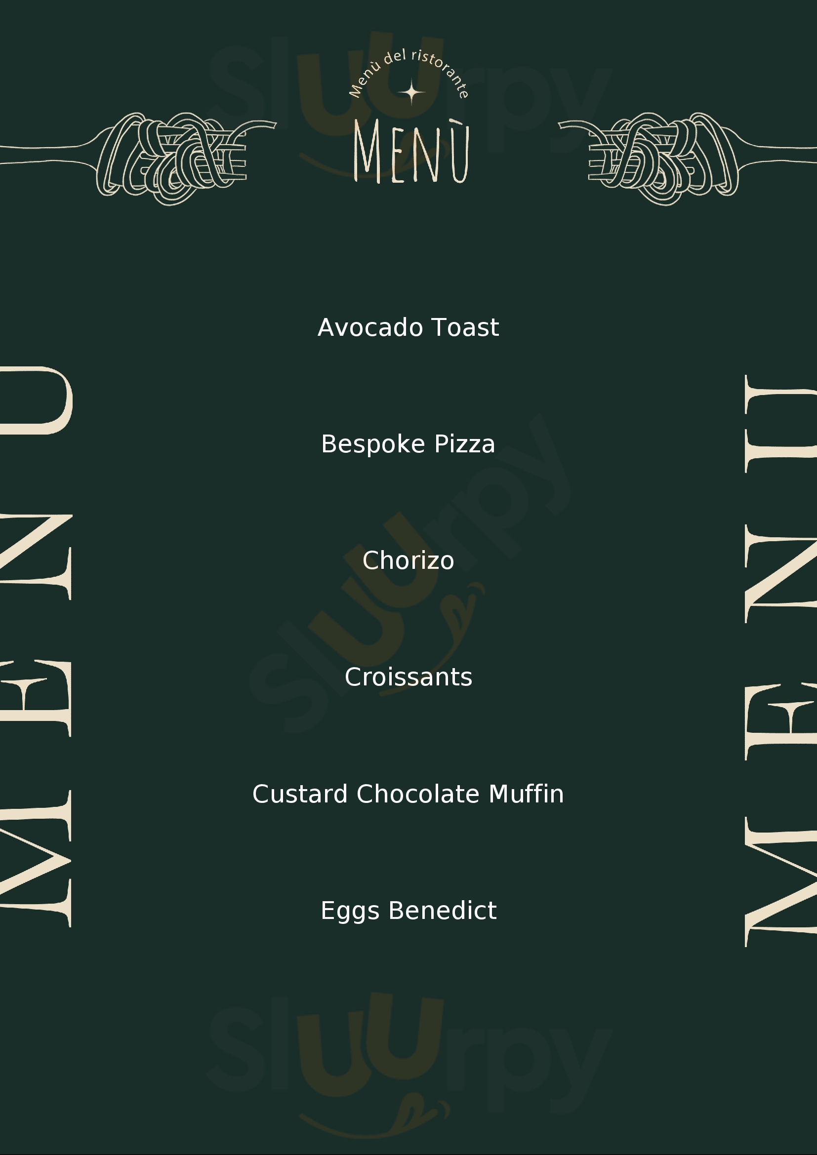 Hopper Coffee House London Menu - 1