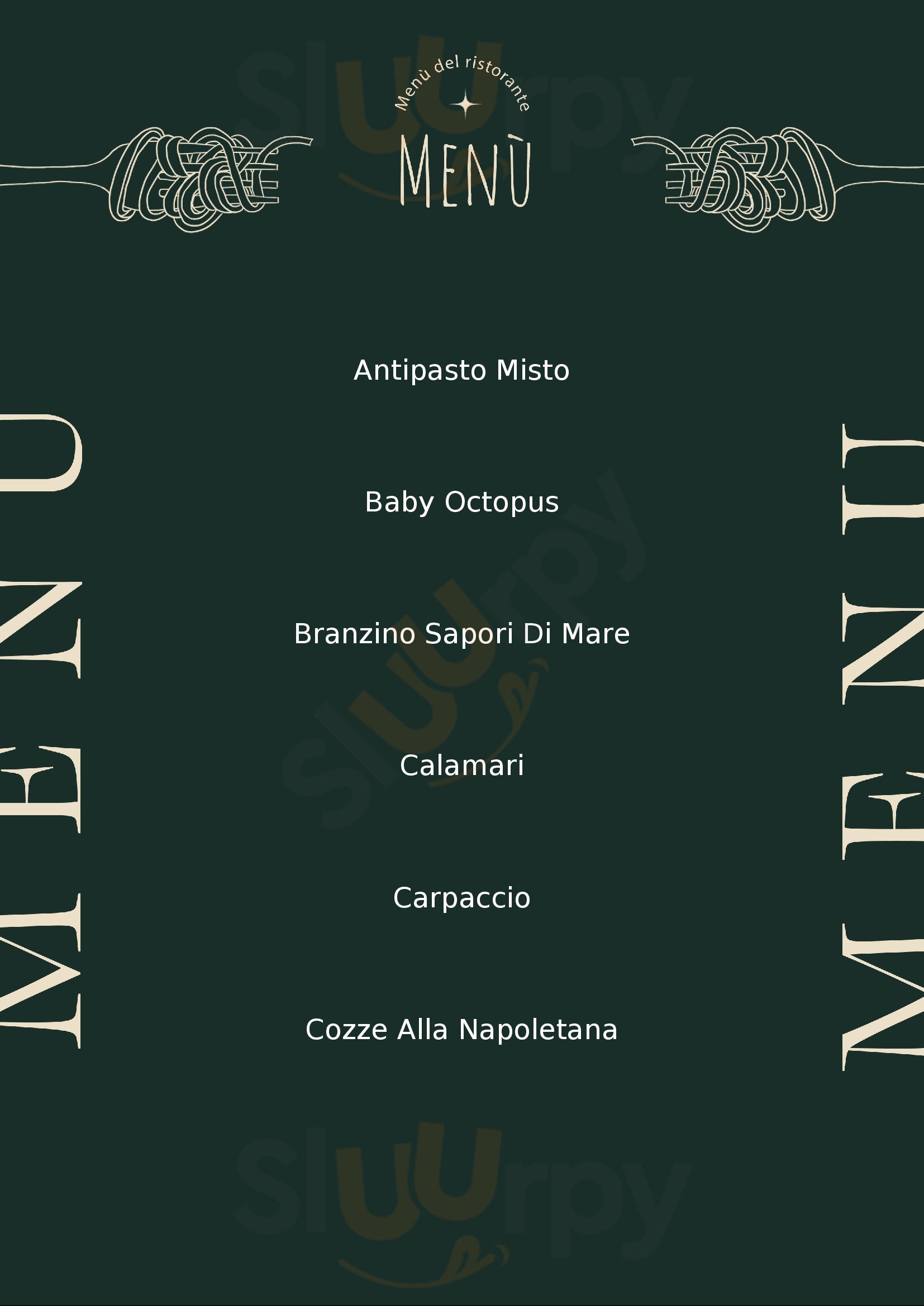 Amore Italian Restaurant Stamford Menu - 1