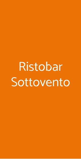 Ristobar Sottovento, Padova