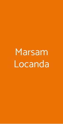 Marsam Locanda, Bene Vagienna