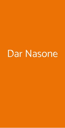 Dar Nasone, Roma