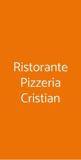 Ristorante Pizzeria Cristian Cocktail , Piacenza