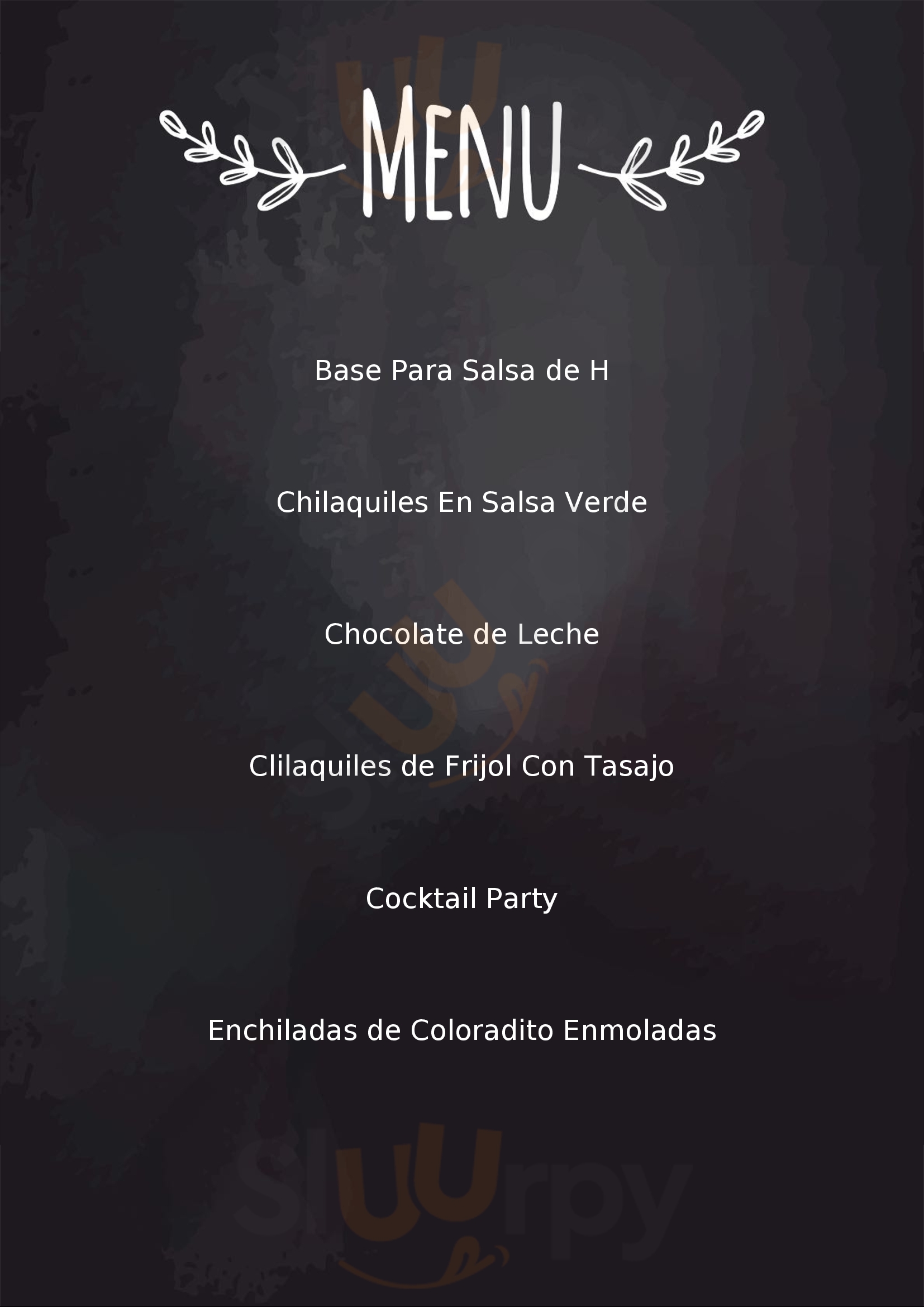La Cocina De M&w Oaxaca Menu - 1