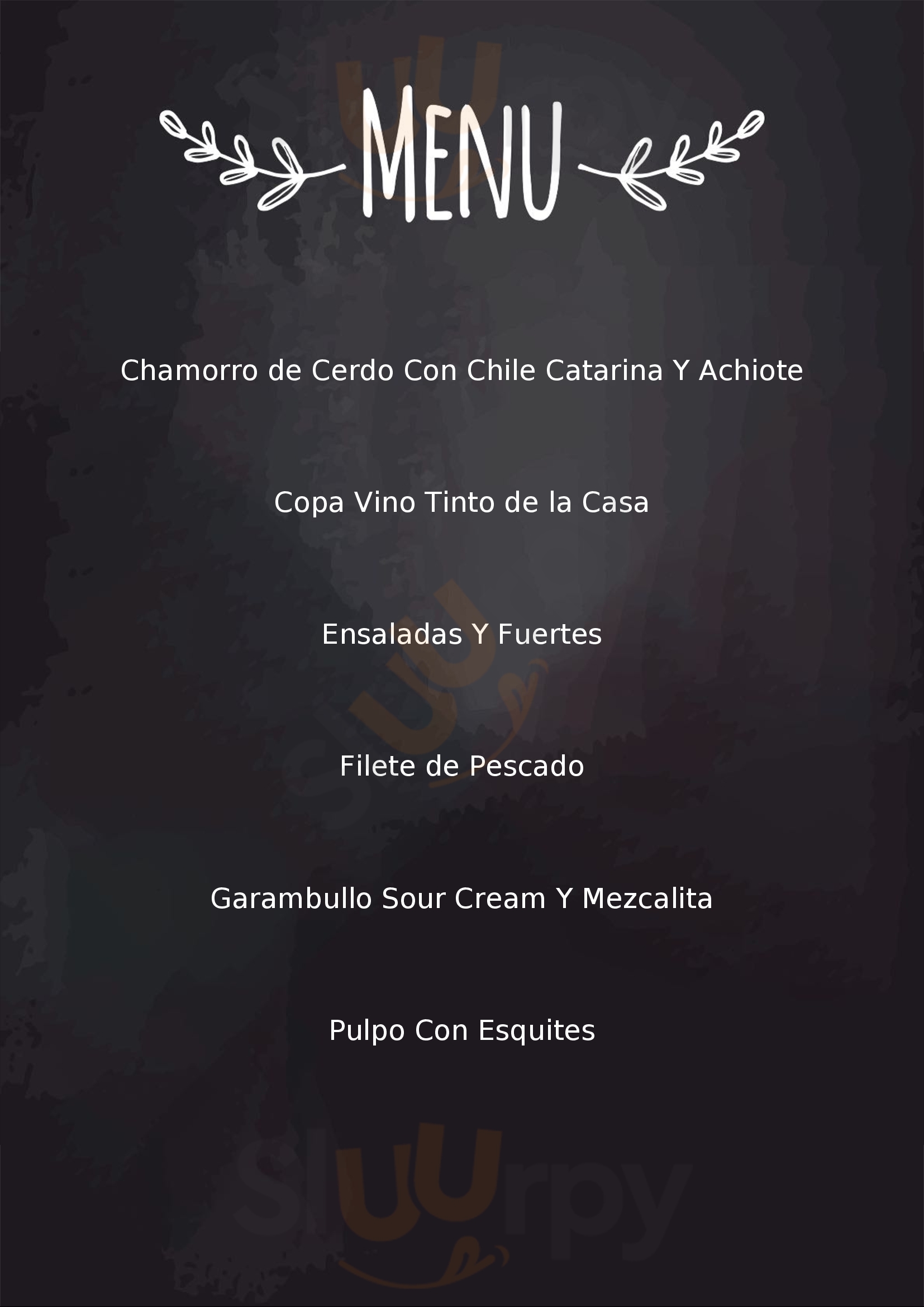 Emma Restaurante Guanajuato Menu - 1