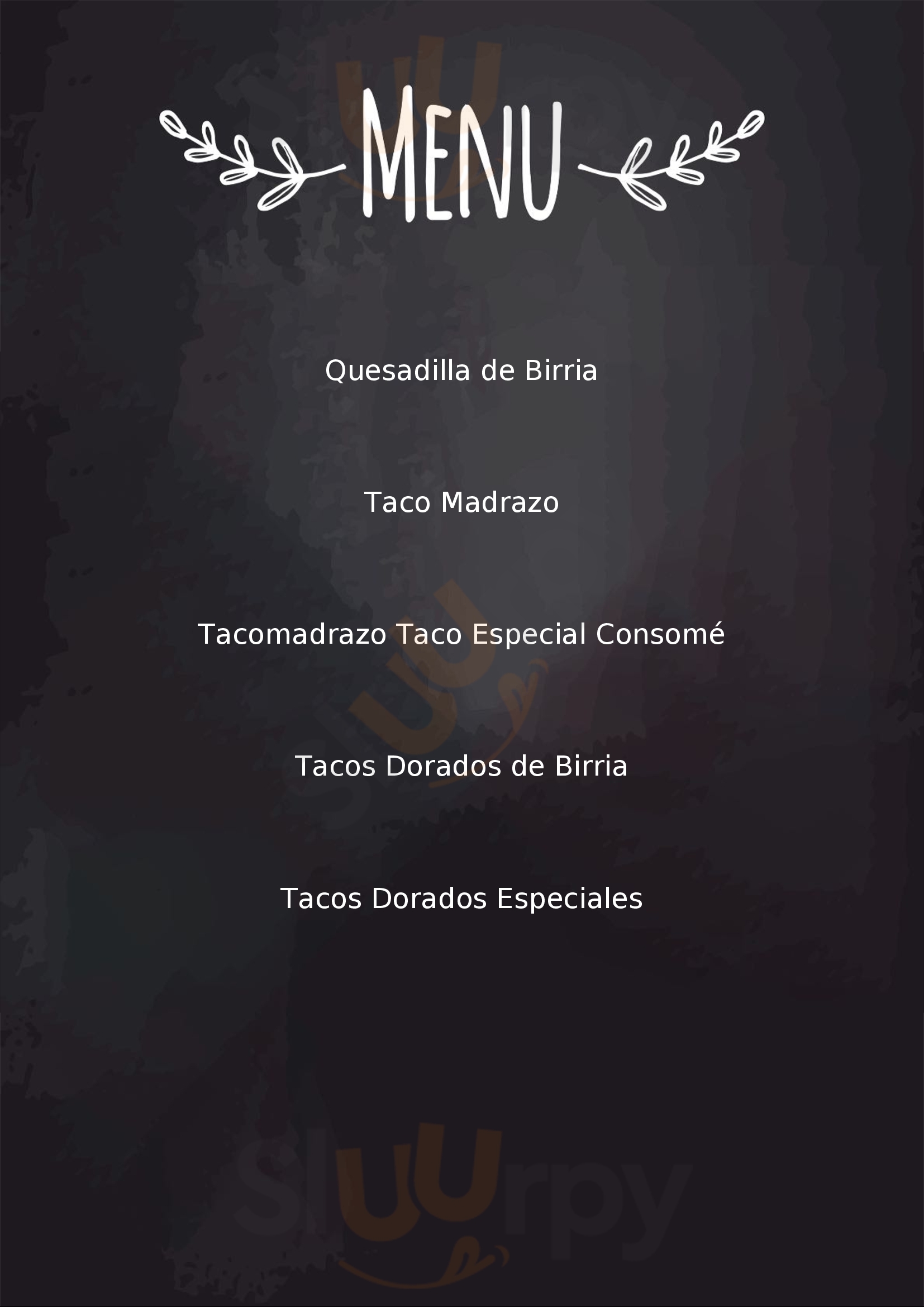 Tacos De Birria La Comadre Los Mochis Menu - 1