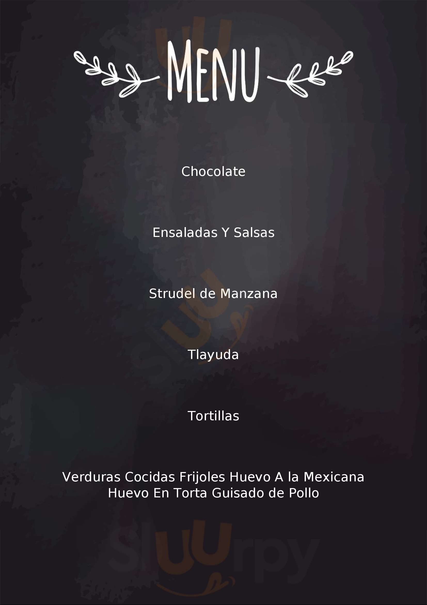 Restaurante Buffet Los Sabores De La Chef Oaxaca Menu - 1