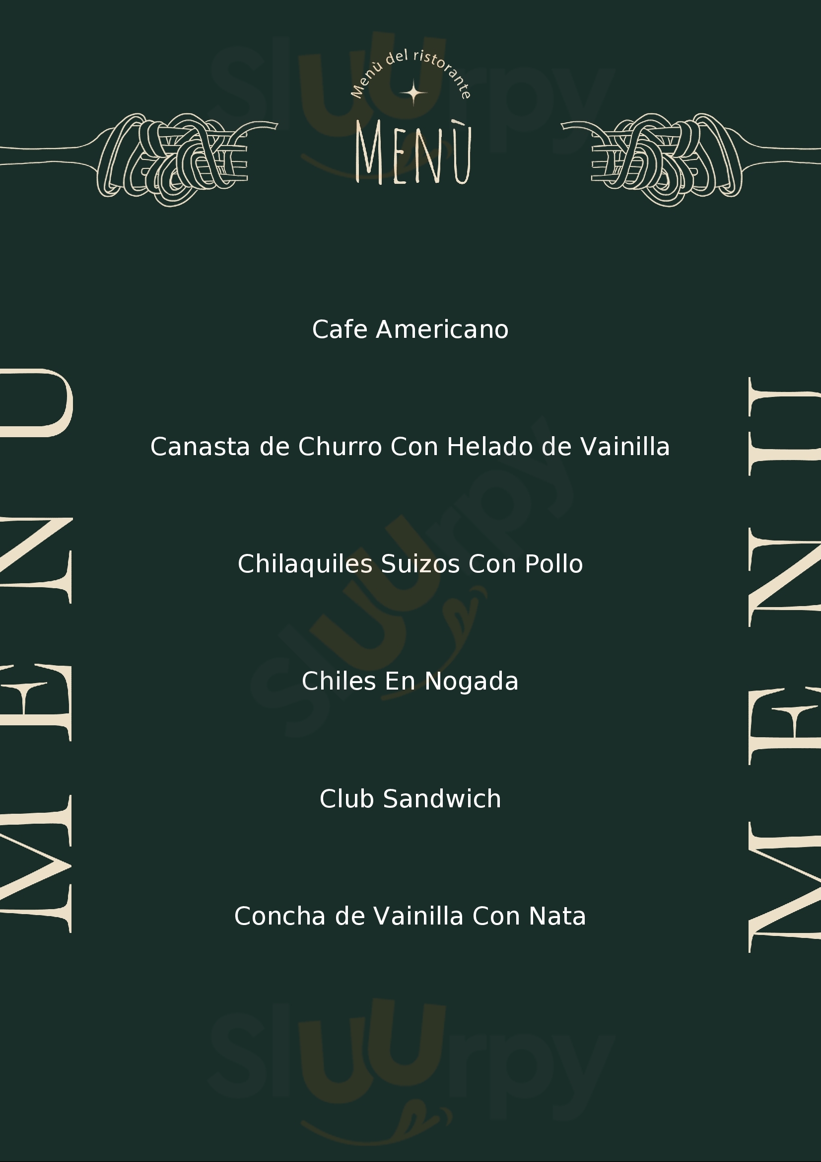 Madero Restaurante - San Javier Pachuca Menu - 1
