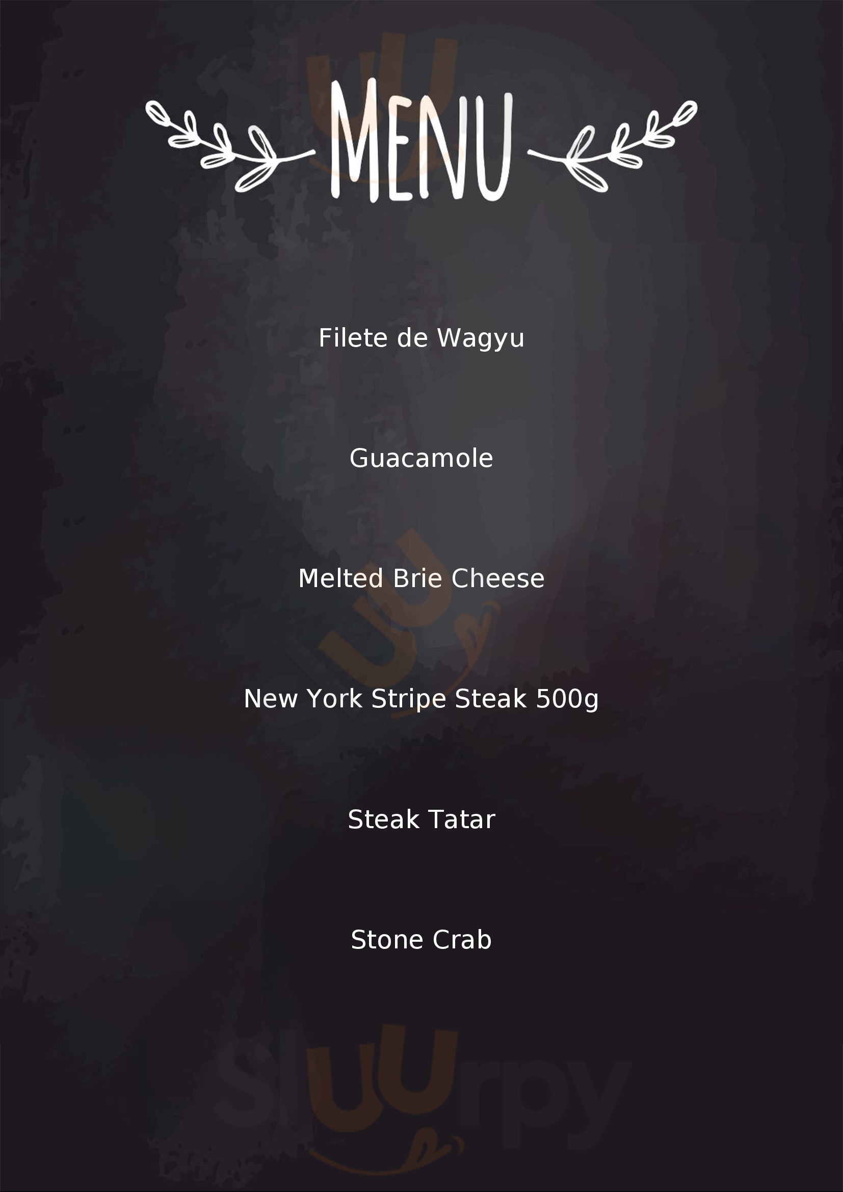Sal. Steak - Cave Playa del Carmen Menu - 1