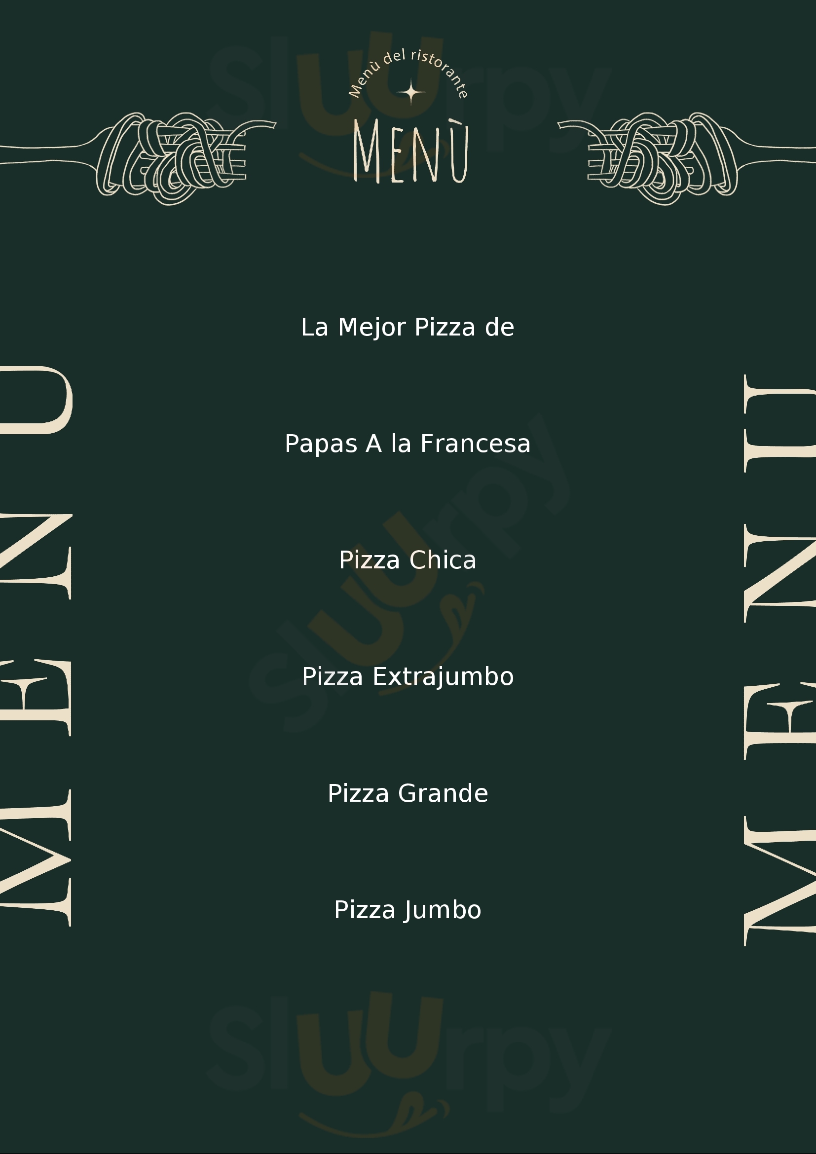 Emiliano's Pizzas León Menu - 1