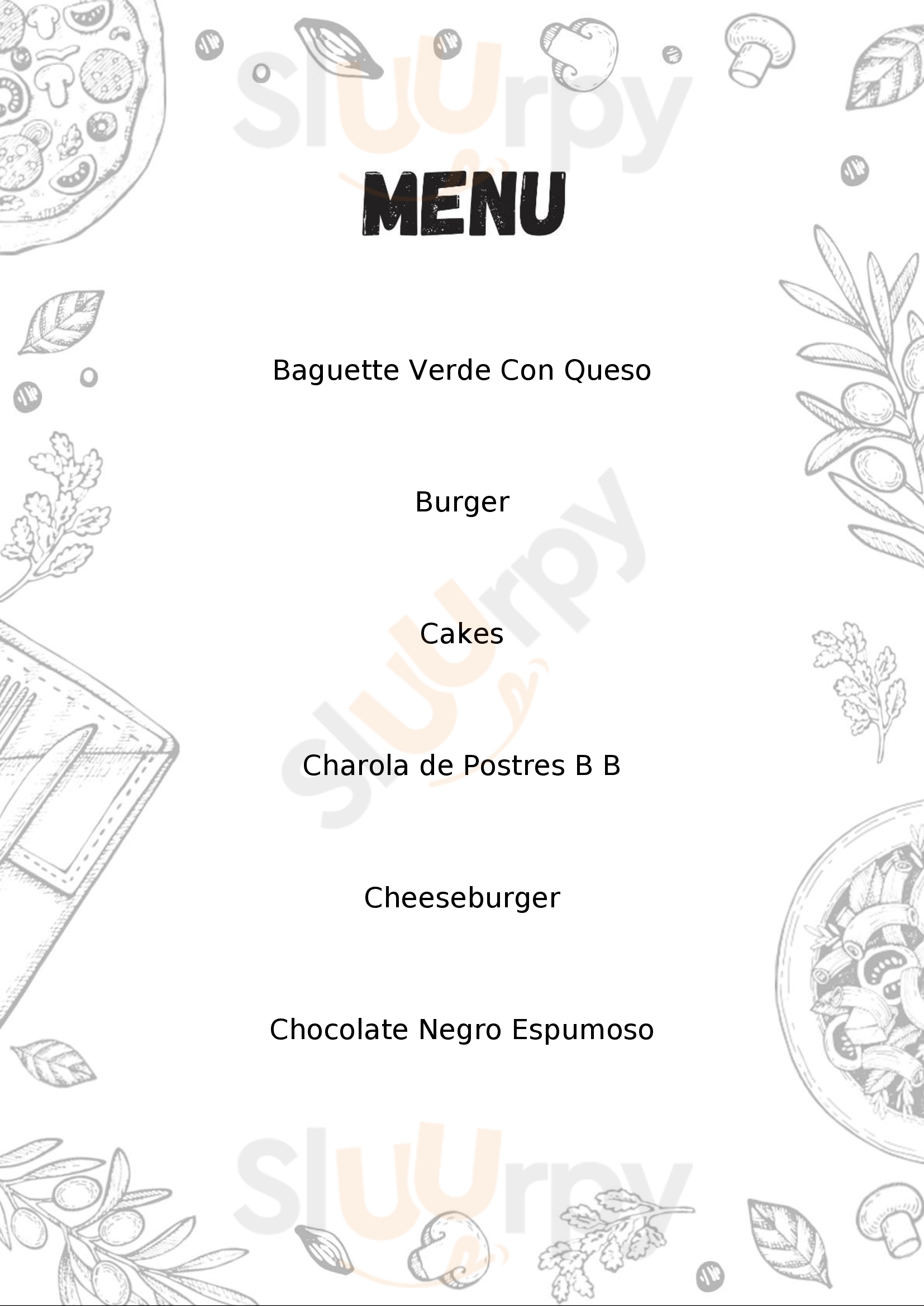 The Mendoza Café Tulancingo Menu - 1