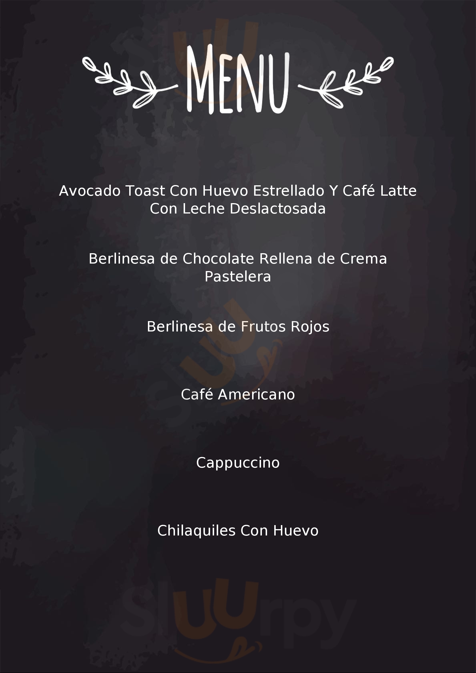 Bou Ciudad de México Menu - 1