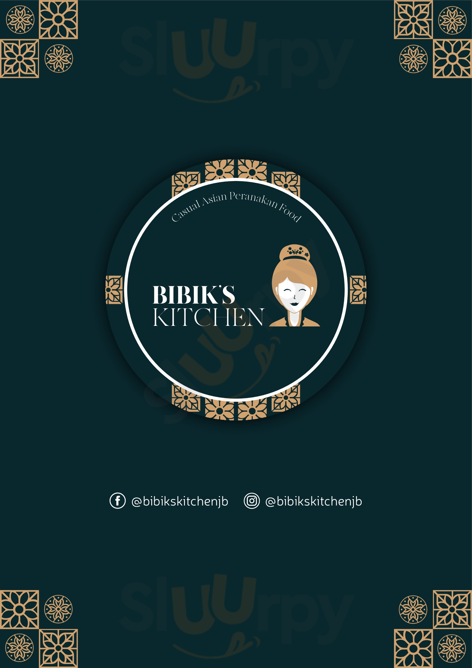 Bibik's Kitchen Johor Bahru Menu - 1
