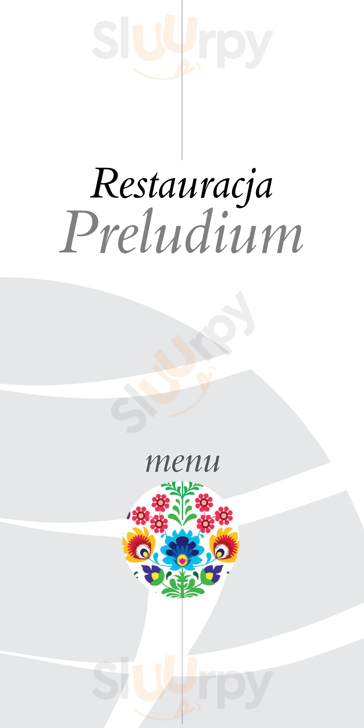 Restauracja Preludium Ciechocinek Menu - 1