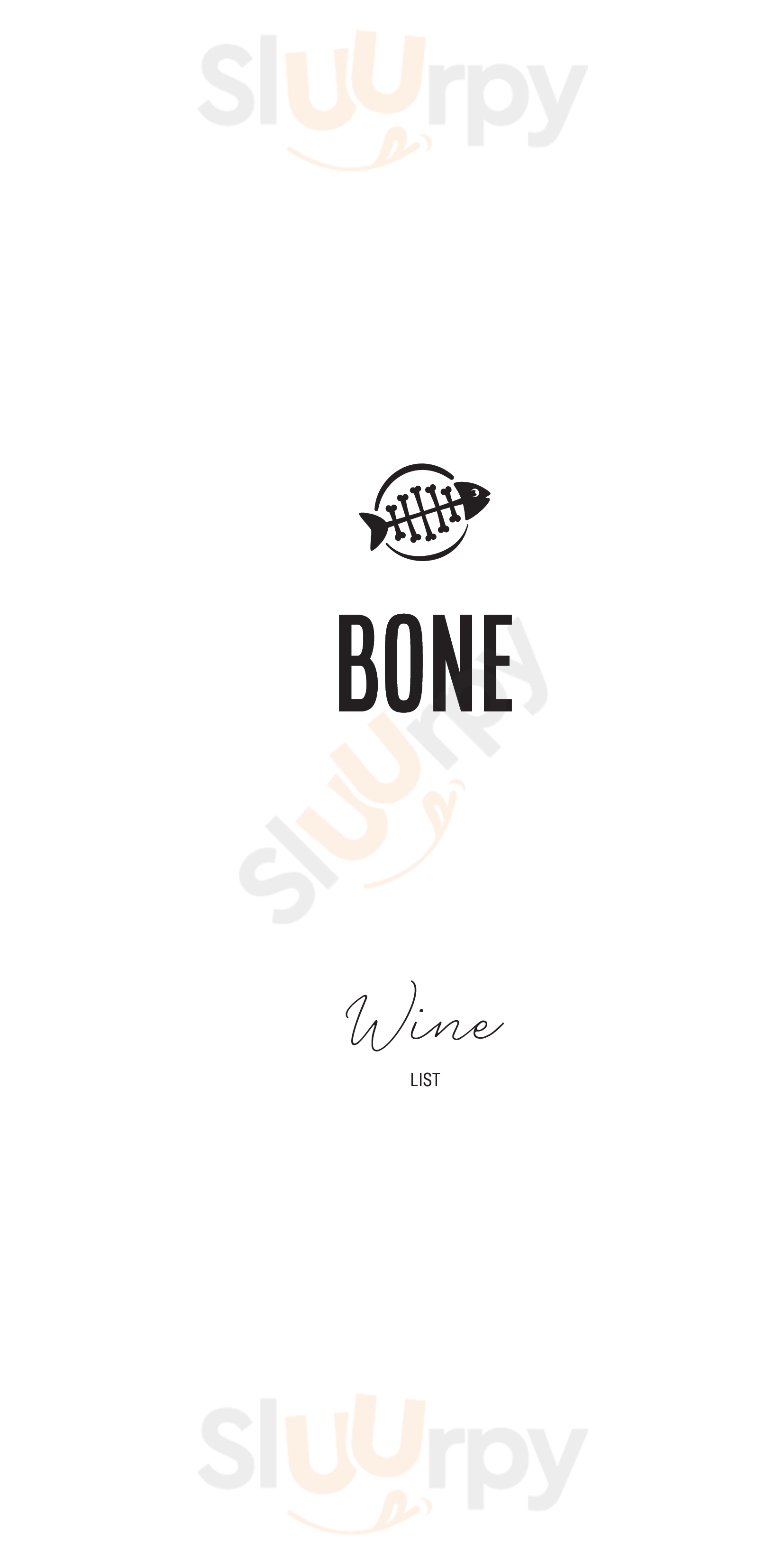 Bone Restaurant Bucharest Menu - 1