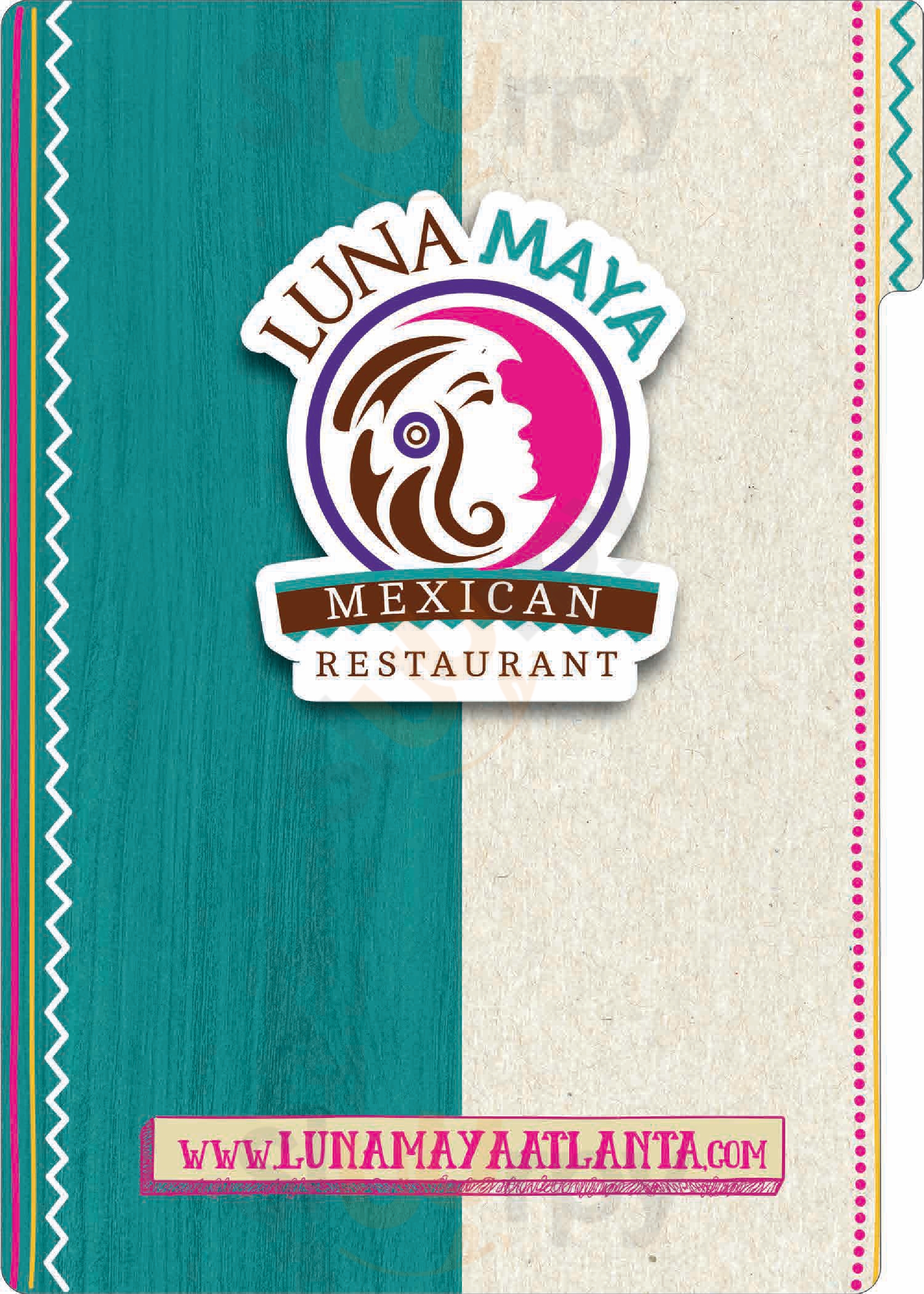 Luna Maya Canton Menu - 1