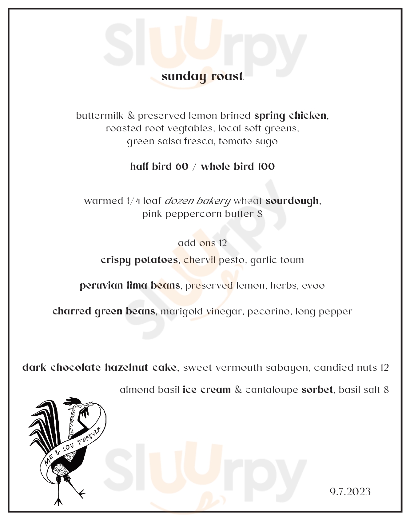 Main Menu - Lou Nashville
