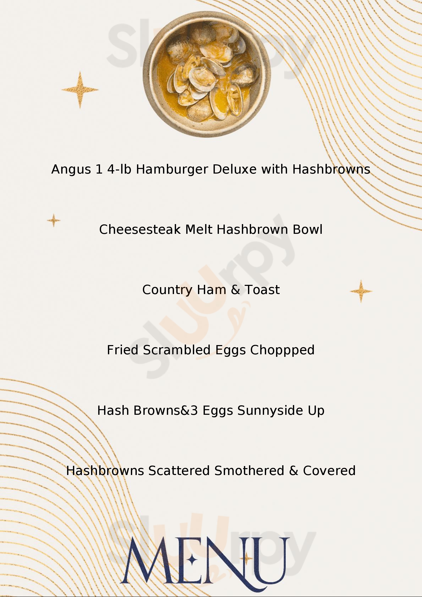 Menu Fuudies - Waffle House