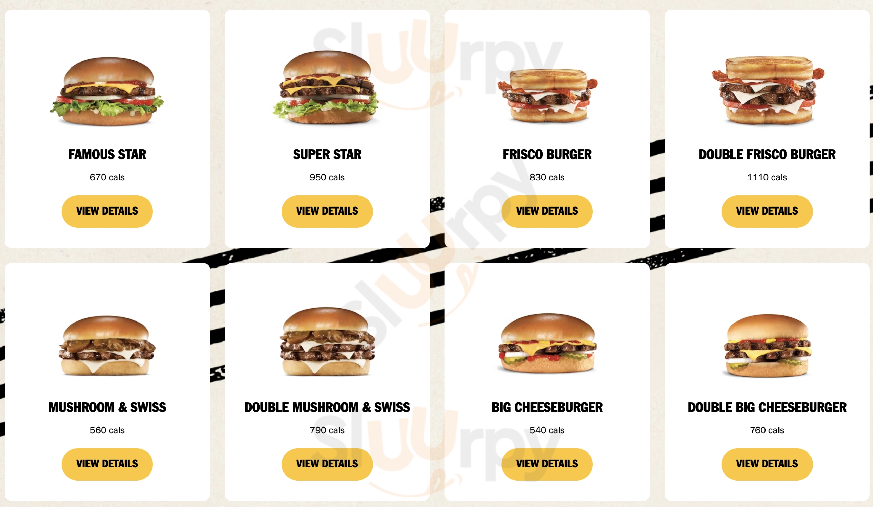 Main Menu - Hardee's