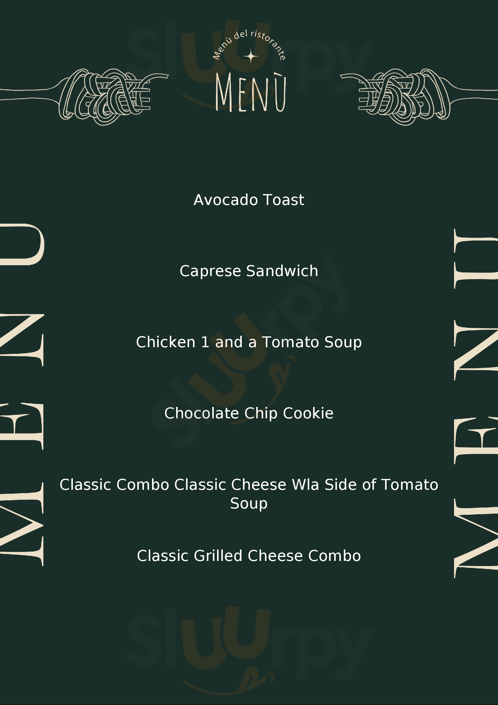 Say Cheese Washington DC Menu - 1