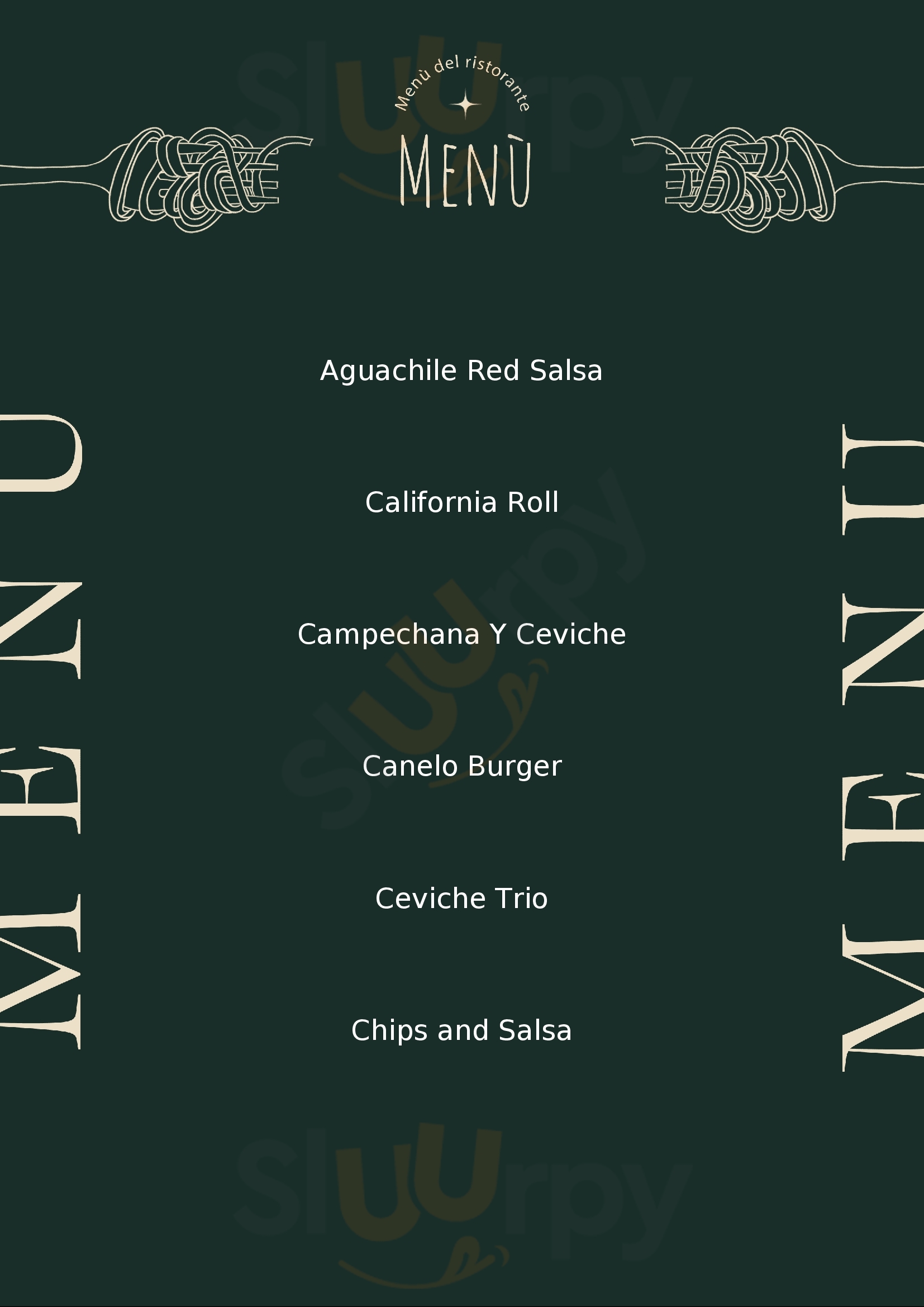Culichi Town Santa Ana Menu - 1