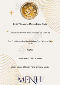 El Gallo De Oro/rinconcito Calentano menu