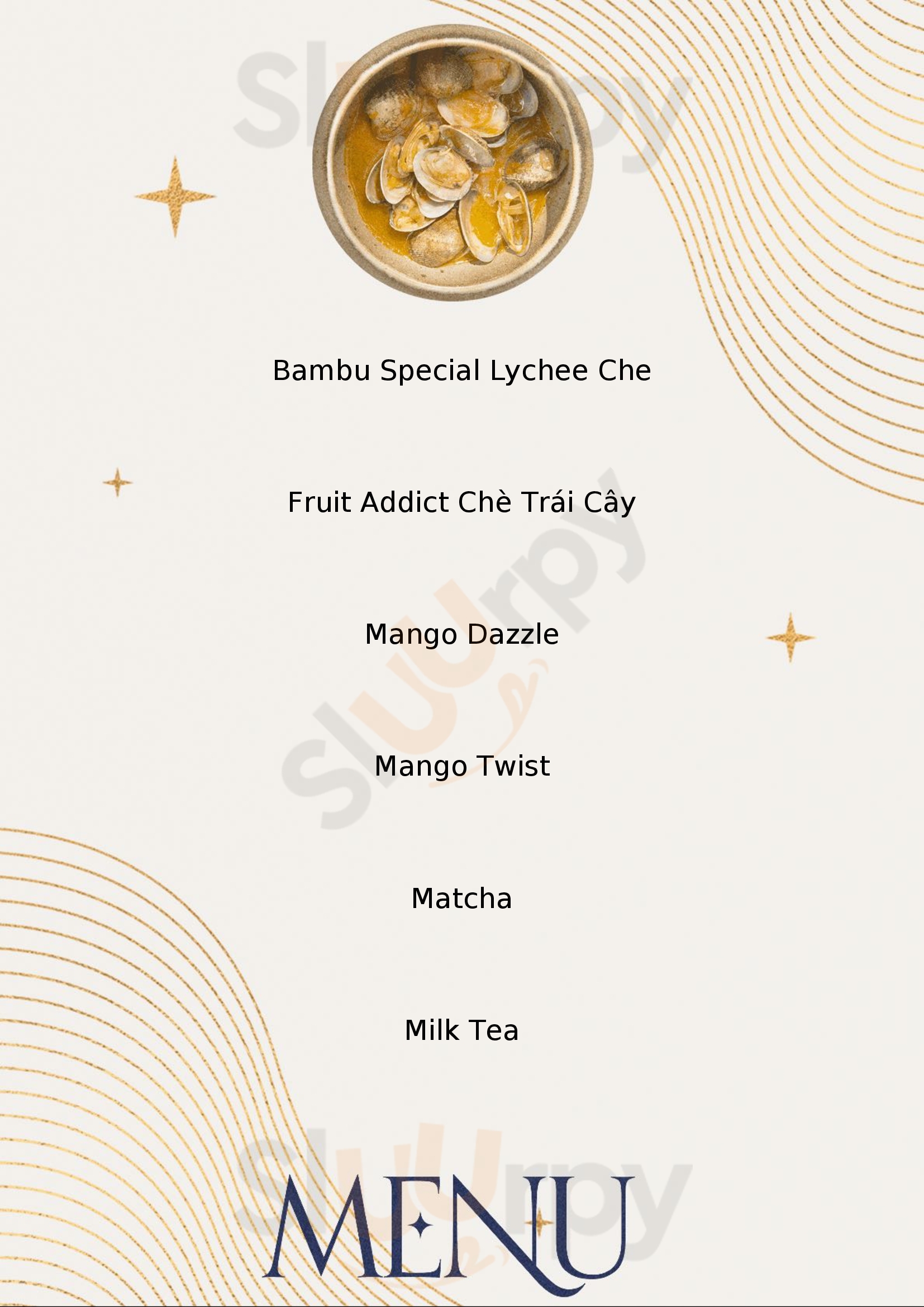 Bambu Desserts & Drinks Boston Menu - 1