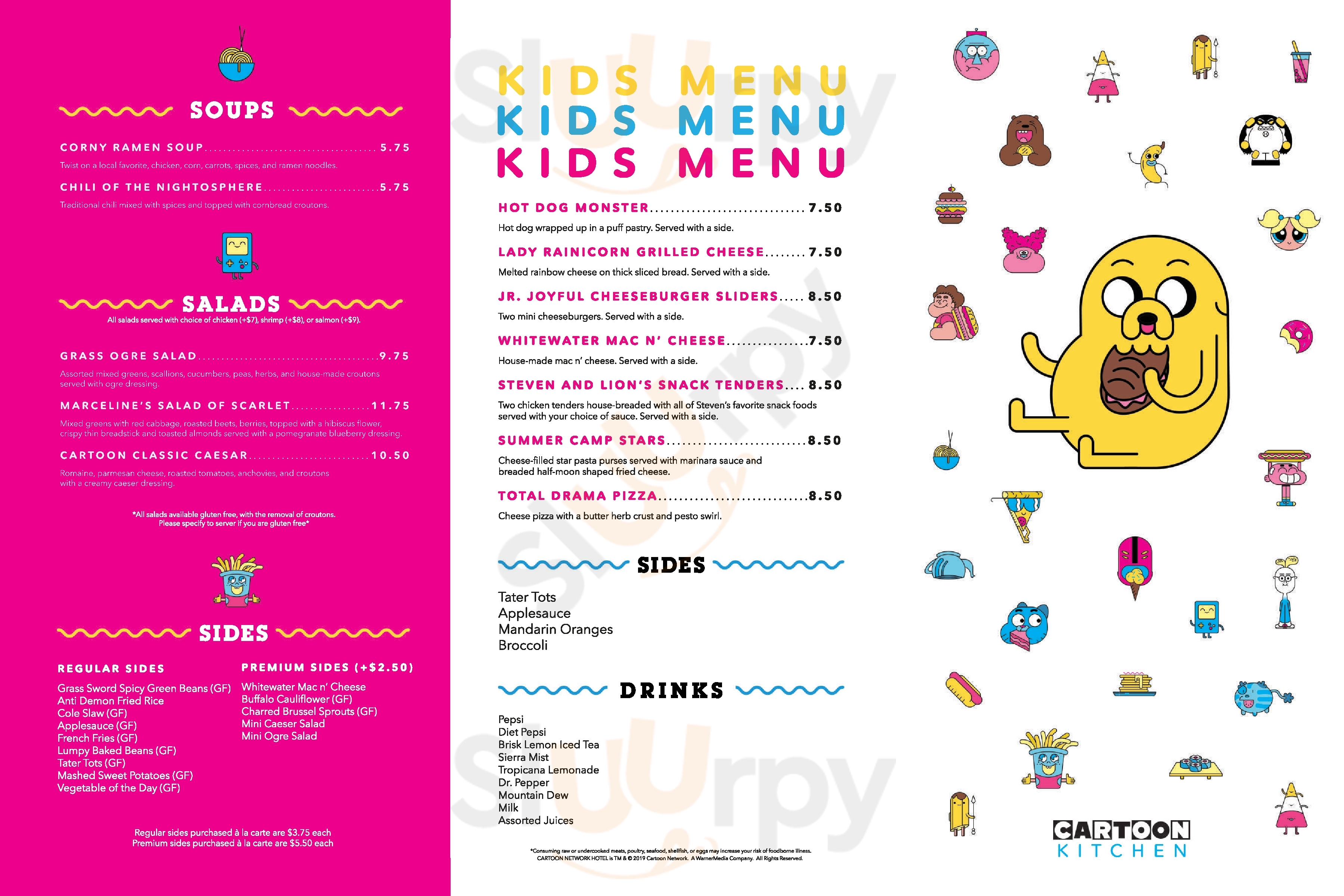 Main Menu - Cartoon Kitchen