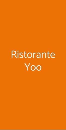 Ristorante Yoo, Perugia