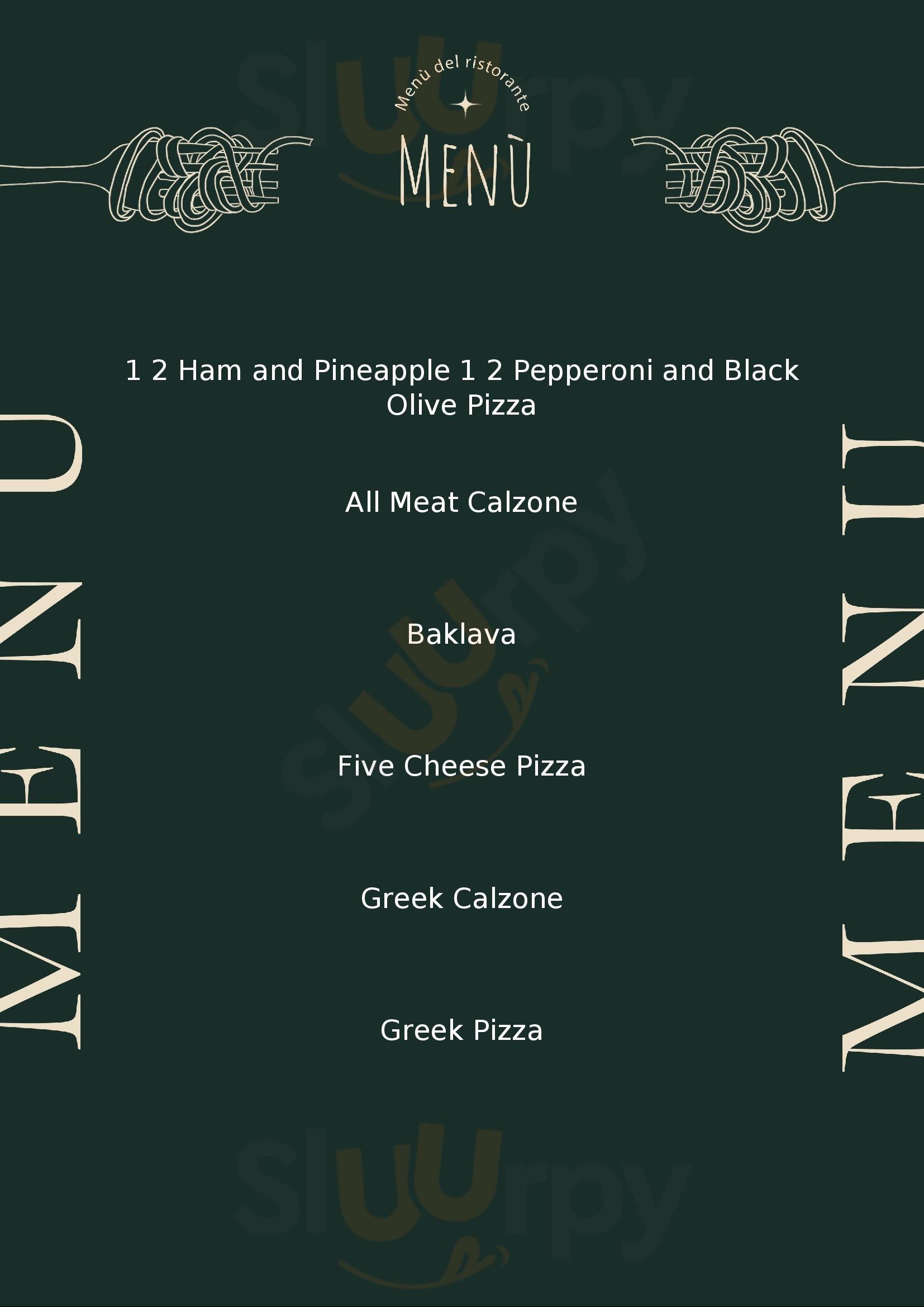 Menu Fuudies - Red Pepper Pizza